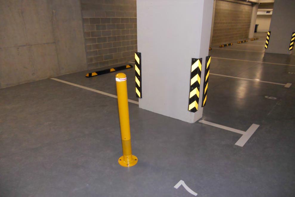 Being flexible, costly replacements are reduced as impact is less damaging to the bollard.