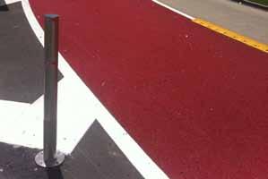 Chain rings with connecting chain can also be installed onto the bollards if this is a requirement of your individual application. Base plated bollards are best installed onto concrete surfaces.