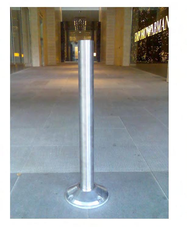 Top Locking Removable Bollard Range Product Description Polite Enterprises Top Locking Removable Bollards are designed to offer selective entry of vehicles into specific areas helping with