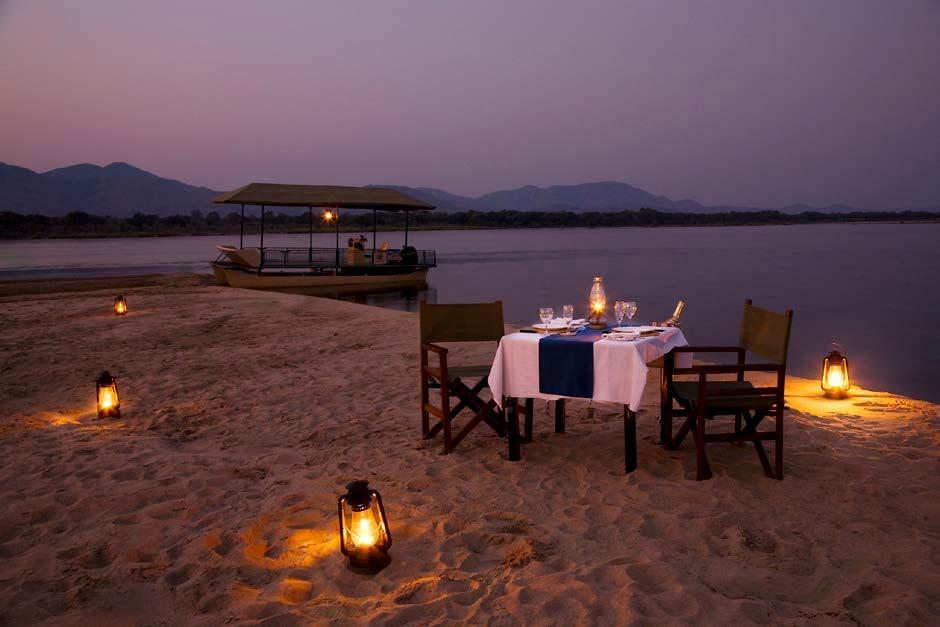 8. ROMANCE & SPECIAL OCCASIONS Honeymooners, and in fact anyone who wants to be pampered, especially love Chiawa Camp for its special surprises.