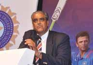 Srinivasan, President, BCCI, could not attend the