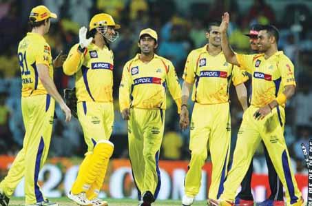 Chennai Super Kings, the runners-up. Jacques Kallis (409 runs) stood out, but the others also made critical contributions.