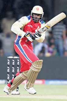 ANNUAL REP0RT 2011-12 Chris Gayle (Royal Challengers Bangalore), winner of the Orange Cap for the second consecutive year.
