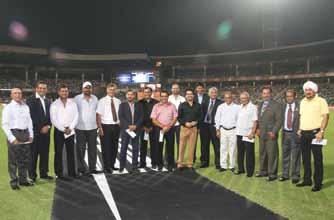recognition of their services to Indian cricket. A total of ` 75.10 crores was distributed among 174 cricketers (including Widows of deceased cricketers).