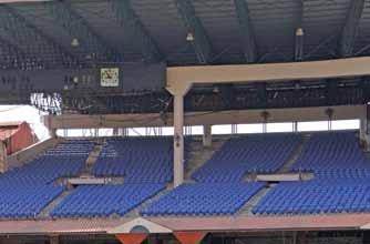 Upgrading of the Chinnaswamy Stadium Permanent Seating The KSCA is in the process of introducing permanent seating facilities in the Chinnaswamy Stadium in phases, so that cricket lovers in the city