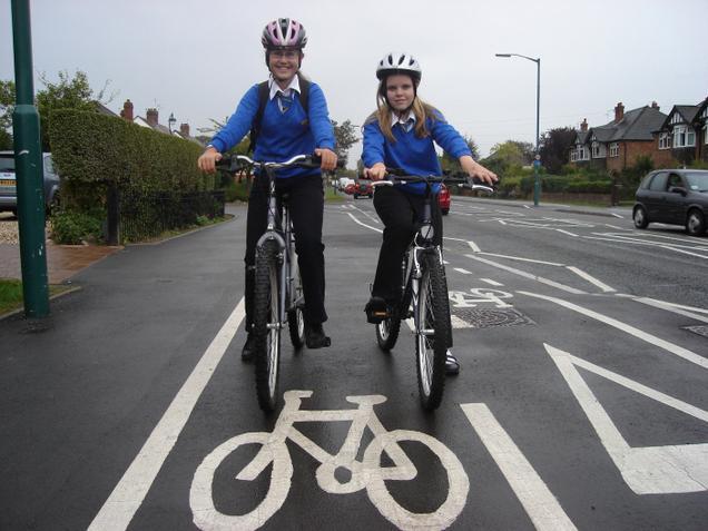 We promote active travel to