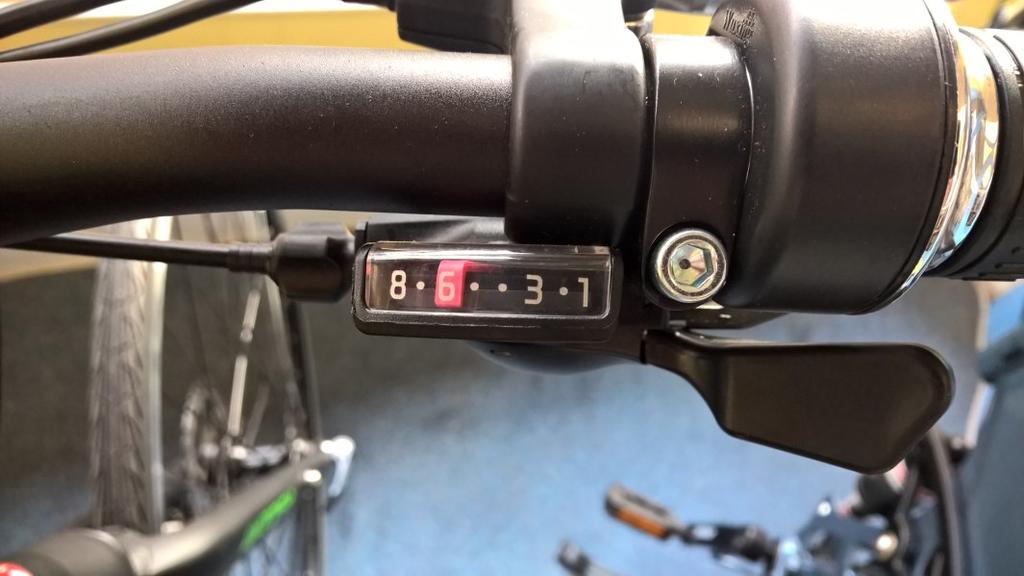 The bike will always default to level one when you first power up the bike. To switch off the display when your journey is complete, press AND hold the + button for 4 seconds.