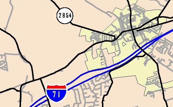 Oldham County Major Thoroughfare Plan KY 146 from KY 393 to LaGrange Project Location Roadway: KY 146 from KY 393 to LaGrange Length: 3.