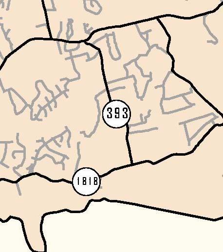 Oldham County Major Thoroughfare Plan KY 393 from KY 1818 to KY
