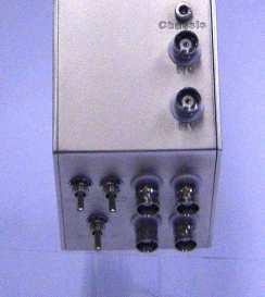 sockets gas inlets/outlets for inner and outer