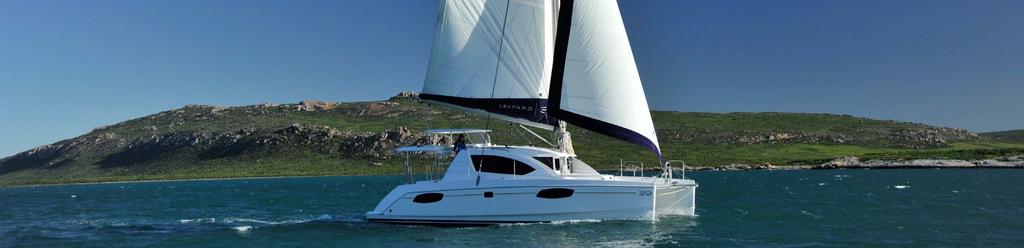 introducing A performance driven catamaran The Leopard 39 exudes Leopard Catamarans commitment to innovation and performance.