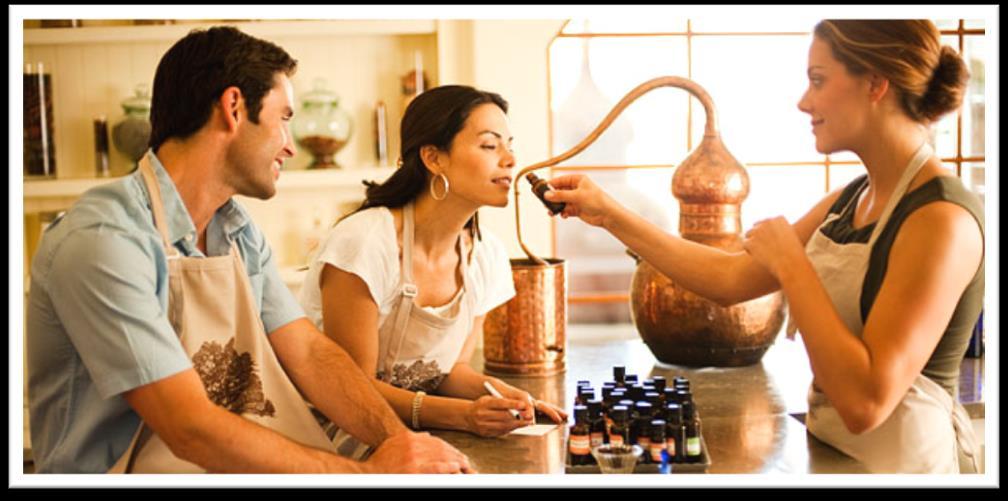 Apothecary An experience that will awaken your senses, our custom blending class will rely on your