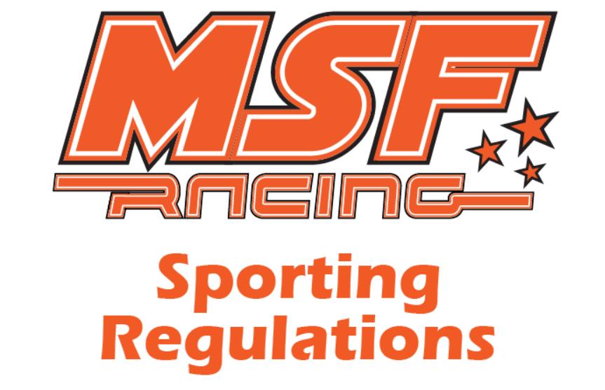 MSF Racing 2018 Regulations