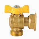 Straight valve for gas, M-F sliding nut 3622 05 3/4" 235 3622 78 7/8" 385 3622 07 1 1/4" 650 3/4" 15 70 37 50 13 7/8" 20 75 45 62 15 1
