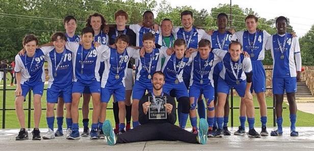 The younger pool of boys (01-03) enjoyed success at the Open Cup in Decatur by winning their bracket and