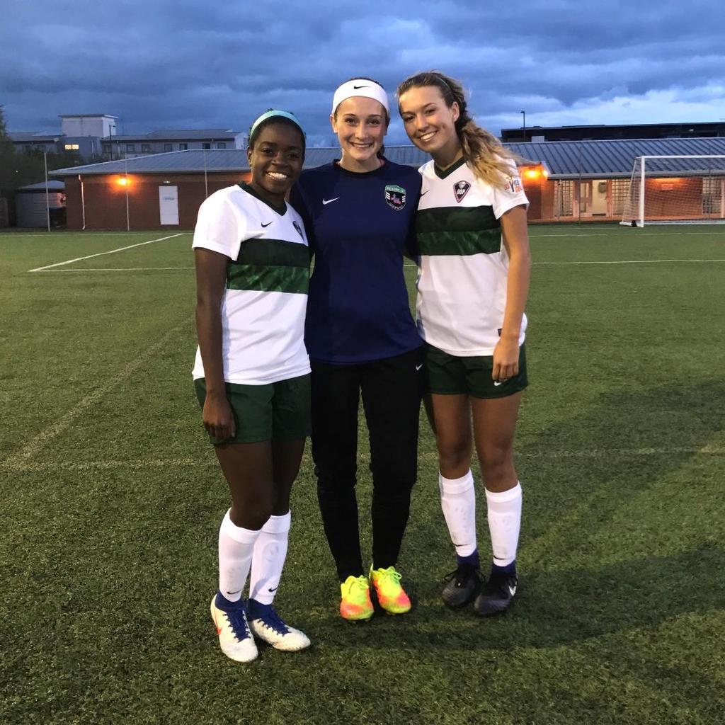 Successes Current 2000 GK, Grace McClellan (center) was invited to participate
