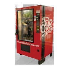 Outdoor models available Machine can be customized to accept bills, coins, credit cards, university payment cards, and various types of gift cards Modular coil and tray system is