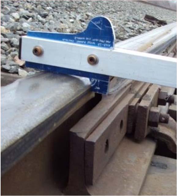 ground back Apply gauge starting at the