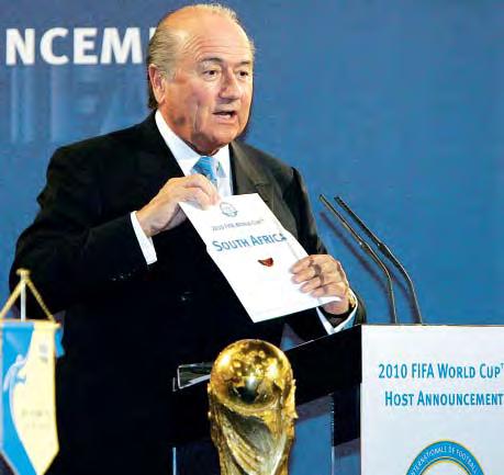 ROAD TO SOUTH AFRICA 2010 Timeline 2010: THE MILESTONES The dream of bringing the FIFA World Cup