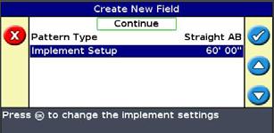 Easy. Step 3: In the Implement Setup enter Implement Width,