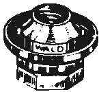 WALD NO. FINISH DESCRIPTION PACKING WT/CRTN FRONT HUBS (Two #4158 axle nuts per hub, packaged separately, 300/crtn.) 736 36 holes 150/crtn. 47 1/2 728 28 holes 150/crtn.