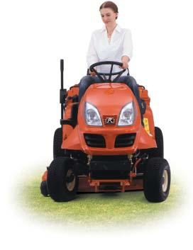 to use rear grass collector. But the beauty of its design doesn t end there. The GR1600-II is also surprisingly comfortable.