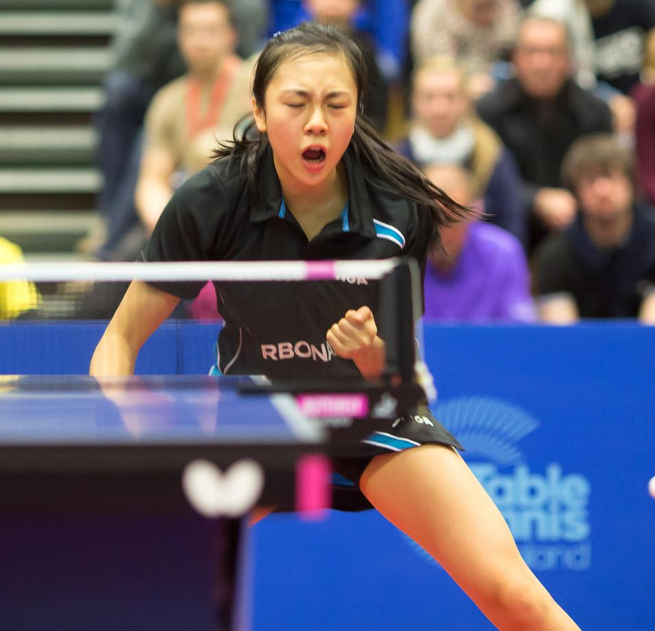 England Player of the Year Award Tin-Tin Ho For her outstanding international performances at junior events and for