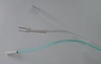 EXHALATION VALVE HOSE to Ventilator EXHALATION VALVE hose barb (clear) OXYGEN DELIVERY Can run off