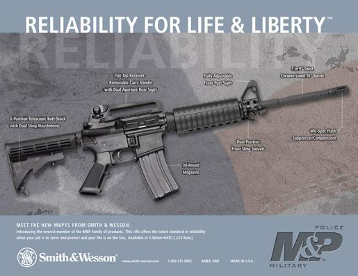 Smith & Wesson introduced its M&P15 rifle in 2006, the first of a highly profitable