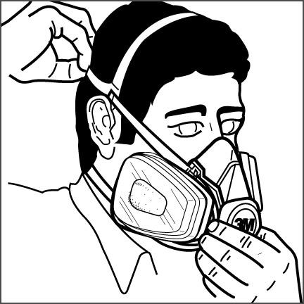 FITTING INSTRUCTIONS Must be followed each time respirator is worn.
