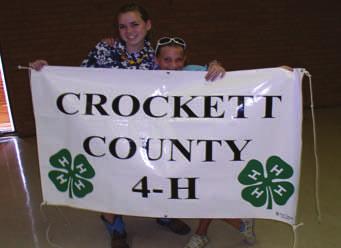 Crockett County 4-H Barn Coaches/Adult Leaders Carlon & Ann