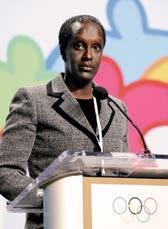 LYDIA NSEKERA FOREWORD COMMITTED TO CHANGE LYDIA NSEKERA, CHAIR OF THE IOC WOMEN IN SPORT COMMISSION Sport provides a fantastic opportunity for girls and women to break free of barriers and negative
