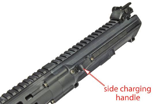 FIGURE 13 For models incorporating a SIDE CHARGING HANDLE (see FIGURE 14), follow steps 7 through 12.