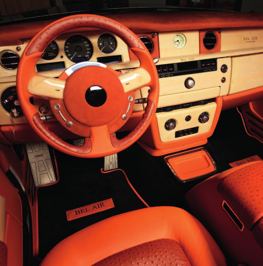 Interior At MANSORY, only the finest materials find their way into the car s stylish