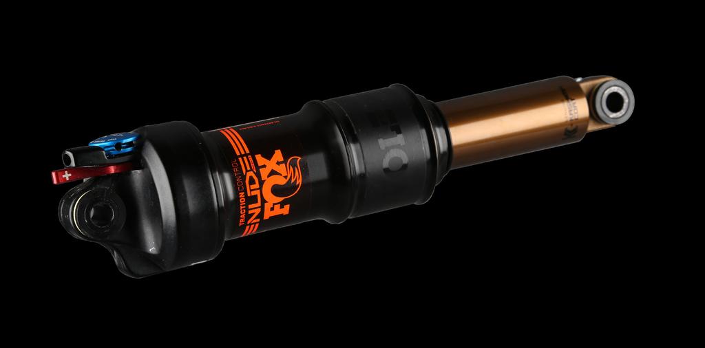 THE SUSPENSION SCOTT PLUS BIKES BENEFIT FROM OUR ADVANCED SUSPENSION DEVELOPMENT FOX NUDE SHOCK The NEW NUDE DPS, with its dual piston system is FOX s best Trail shock to date.