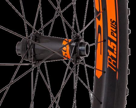 PLUS BENEFITS MORE GRIP, MORE CONTROL, MORE FUN. HOW SCOTT S PLUS TECHNOLOGY AFFECTS RIDING Riding Plus bikes on wider rims and with 2.8 tires with less air pressure (1-1.