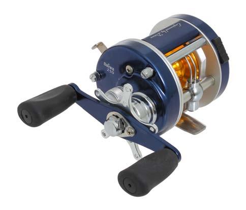 PROCYON 250 Reminiscent of earlier models in the 1980 s the Procyon is built on a sturdy aluminium frame and features a solid machined one piece aluminium spool, stainless steel ball bearings and