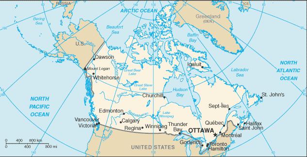 Canada Ski areas in Canada are located in the Rocky Mountains of the West and in the Québec, Ontario and Atlantic 28 provinces of the East.