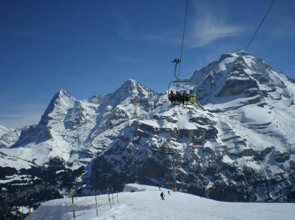 The Alps The Alps are by far the largest inbound ski market on the planet, capturing 44% of worldwide attendance.
