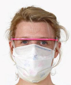 check the N95 and P2 mask Place the face shield or eyewear over the face and