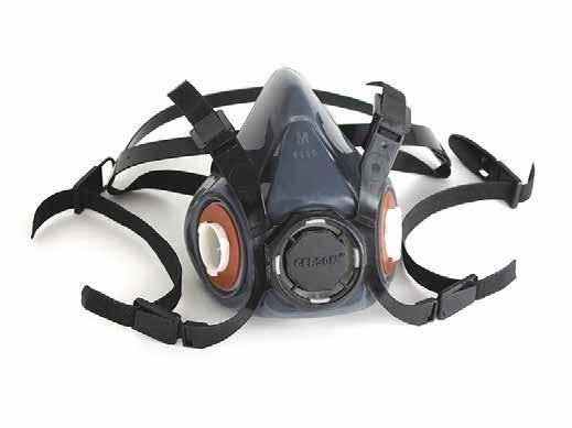 Each facepiece provided with unique, bonus Hygiene Guard for clean storage and product protection. Comfortable, easy-to-adjust head harness. Bonus Hygiene Guard and Shape Retainer insert.