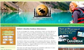 With more than 7,500 webpages of travel information, you ll find everything you need to plan your BC vacation! BC Outdoor Adventures www.bcoutdooradventures.