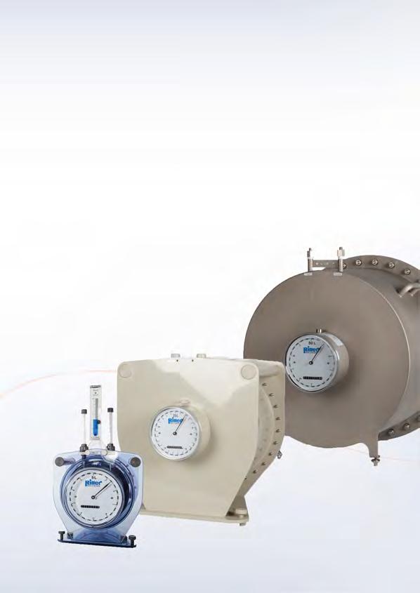 Materials of Construction (Models) RITTER gas meters are manufactured from 5 different excellent materials: Polyvinyl Chloride (PVC), Polypropylene (PP), Polyvinylide Fluoride (PVDF), PE-el