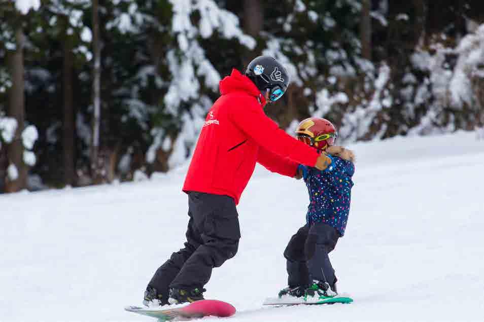 instructors. Max 4 children per instructor for optimal technique progression and safety. A valid Lotte Arai Resort lift pass is required.