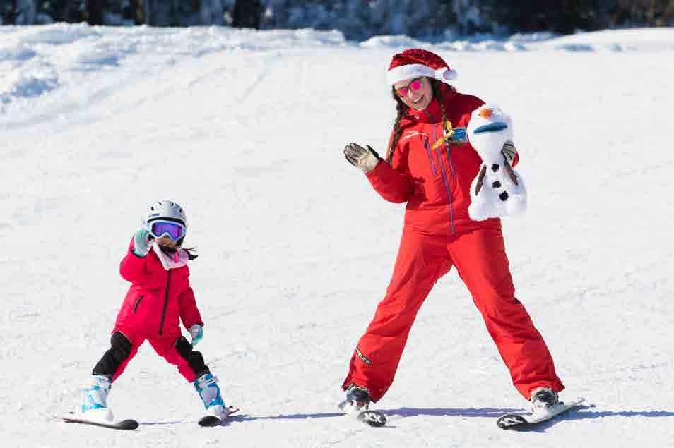 Max 5 children per instructor. Easy access to hooded Magic Carpet and gondola lifts. Want a rest day? A 5-of-6 Day program booking is available.