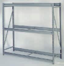 Storage Rack Pre-Engeered Bulk Storage Rack... Designed for the hand-loadg of termediate weight bulky items, this versatile rack system can be used hundreds of storage applications.