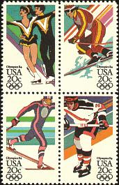..(50) 35.00 3.50.75 2369 1988 22 Winter Olympics, Calgary, Canada, Skiing...(50) 45.00 4.50.95 2376 1988 22 Knute Rockne, Football...(50) 40.00 3.75.85 2377 1988 22 Francis Ouimet, Golf...(50) 42.