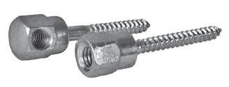 ) 100/Box Quik-Twists Quik-Twists from Duro Dyne are side or vertical mounted fasteners that provide attachment points for steel threaded rods and other assemblies.