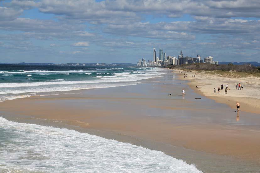 TAB 2 QUESTION - How are Gold Coast visitor trends changing? Detailed information relating to tourism on the Gold Coast and to Australia in general is collected and produced by Tourism Queensland.