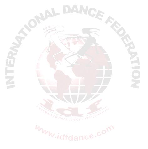 INTERNATIONAL DANCE FEDERATION TECHNICAL RULES DISCIPLINE: CARIBBEAN DANCE TIPOLOGIES: è CARIBBEAN DANCE COUPLES: ONE Male ONE Female: CUBAN SALSA, PUERTORICAN SALSA, MERENGUE, BACHATA.